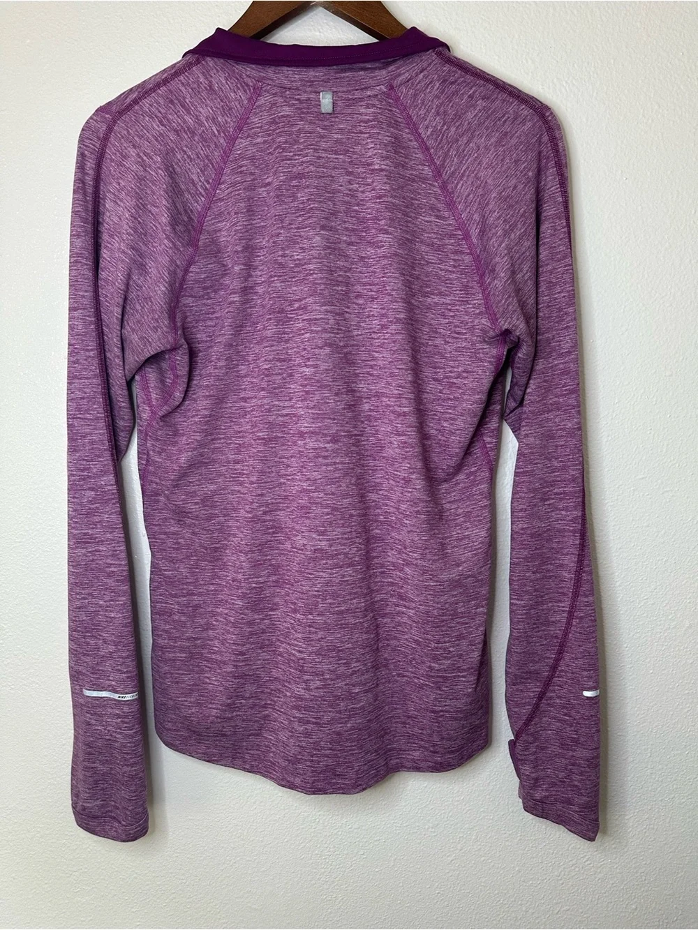 Nike Dri-Fit Purple Quarter-Zip Pullover